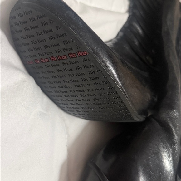 Easton Black Buttoned Heeled Boots - Picture 12 of 12